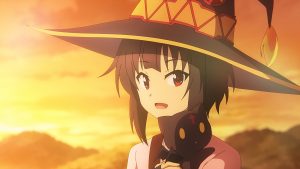 Kono Subarashii Sekai ni Bakuen wo! Episodio 3