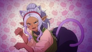 Elf-san wa Yaserarenai. Episodio 9