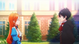 Jishou Akuyaku Reijou na Konyakusha no Kansatsu Kiroku. Episodio 4